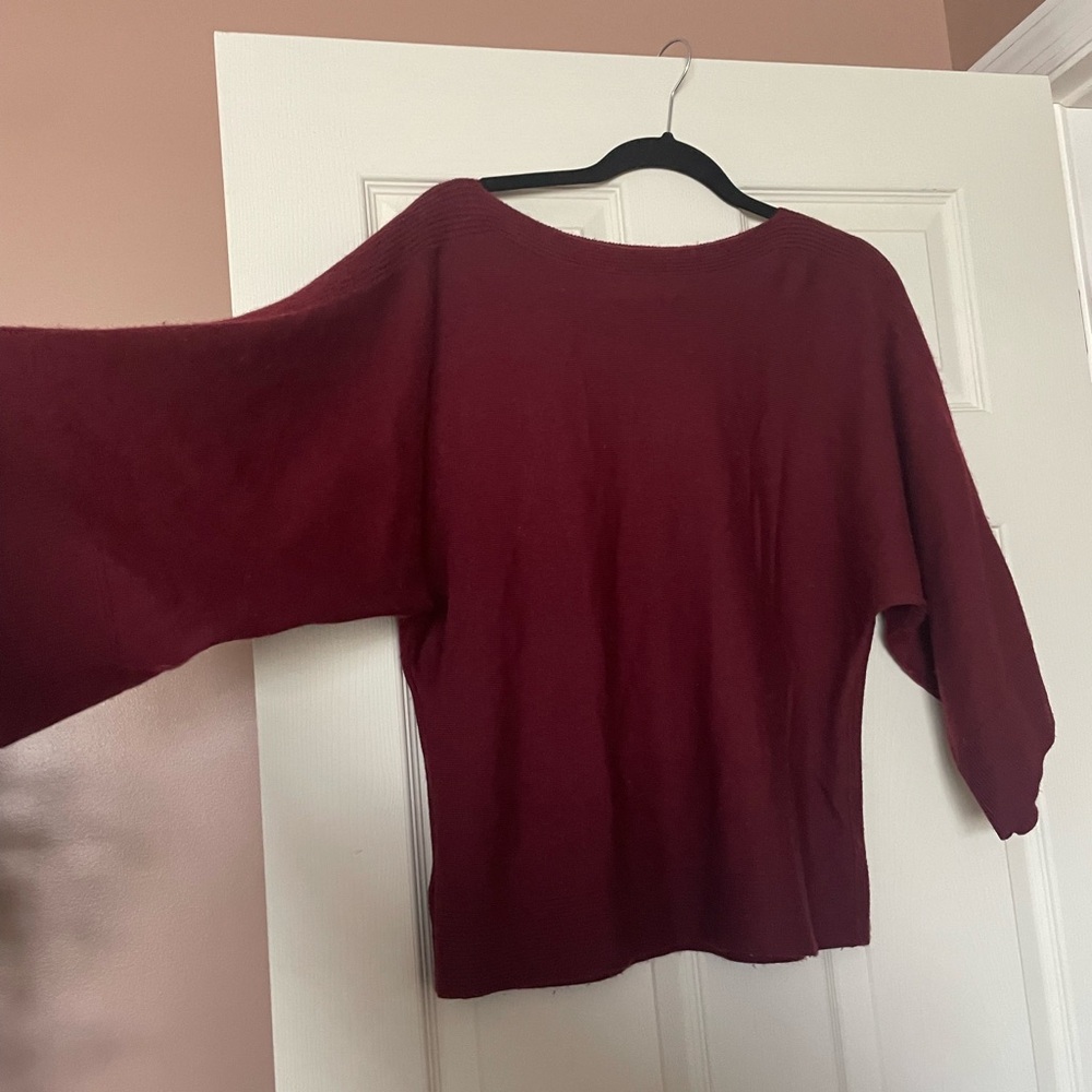 Burgundy Sweater